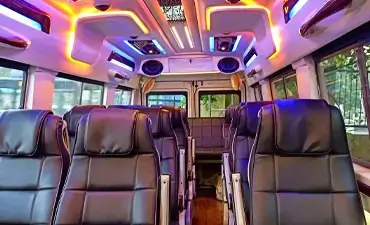 11 Seater Luxury Maharaja Tempo Traveller in Delhi